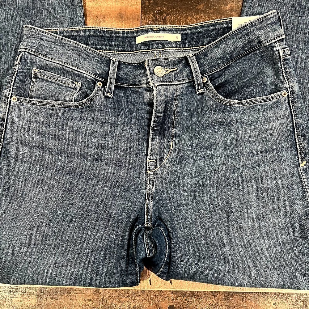 LEVI'S Mid Rise Skinny Jeans - Picture 3 of 10